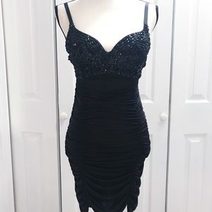 Sexy Ruched Evening Dress